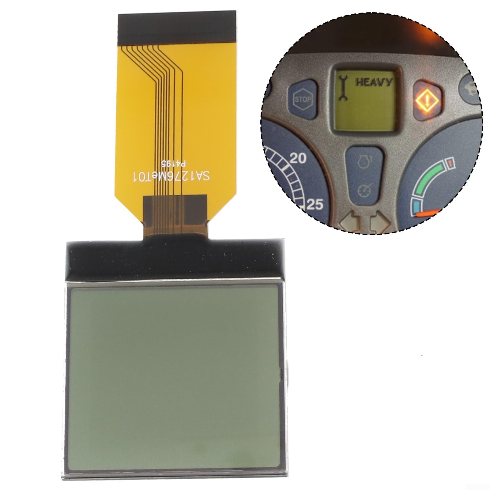 Cruscotto di ricambio per New per Holland trattore T/TS/TLA 04-08, display LCD – nessun montaggio richiesto