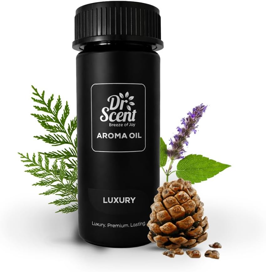 Luxury Aroma Oil Diffuser – 170ml | UK-Made Cedarwood & Velvet Cedar Fragrance | Perfect for Hotels, Large Rooms, and Offices