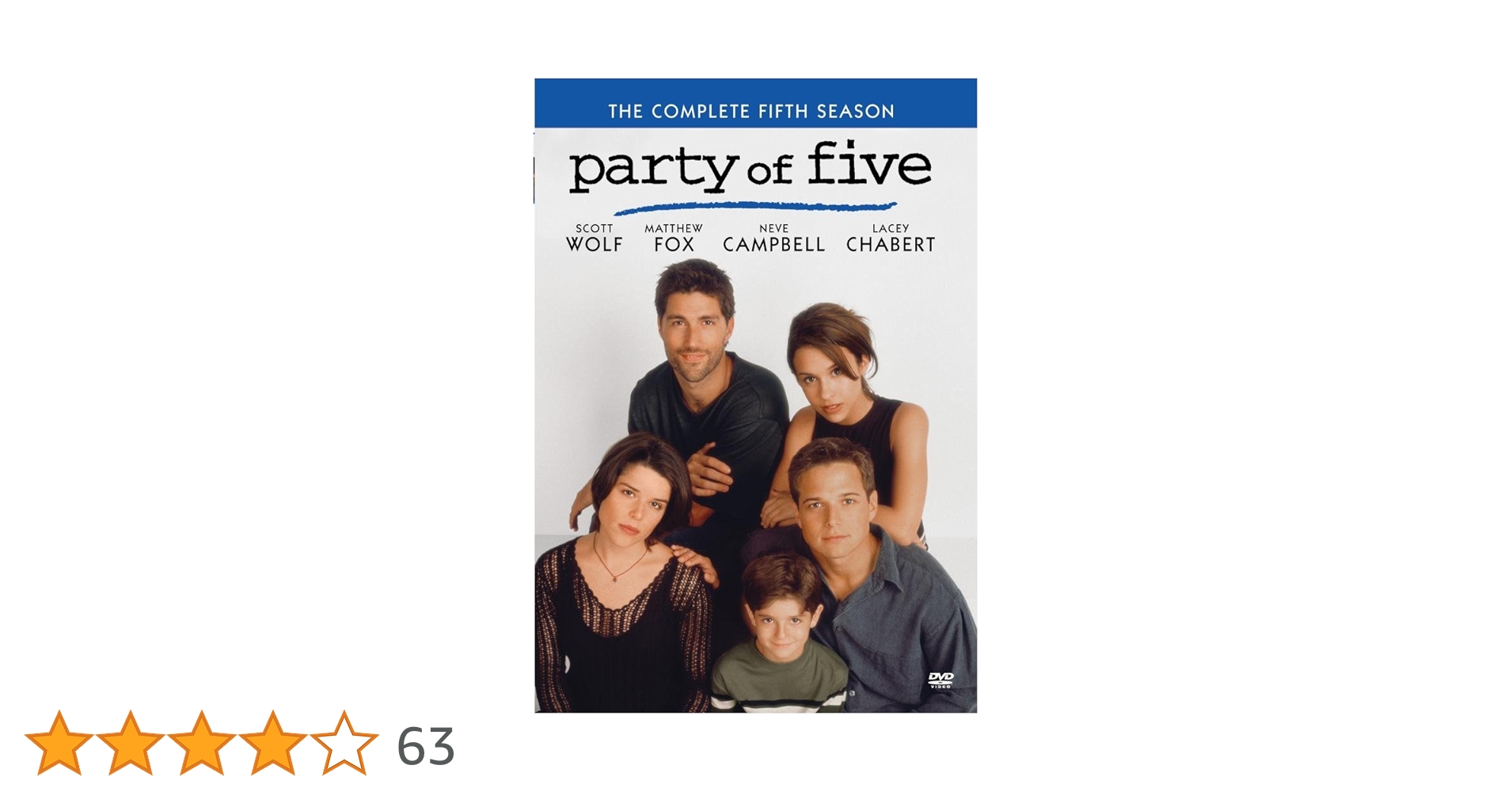 Party of Five: The Complete Fifth Season : Chabert, Lacie