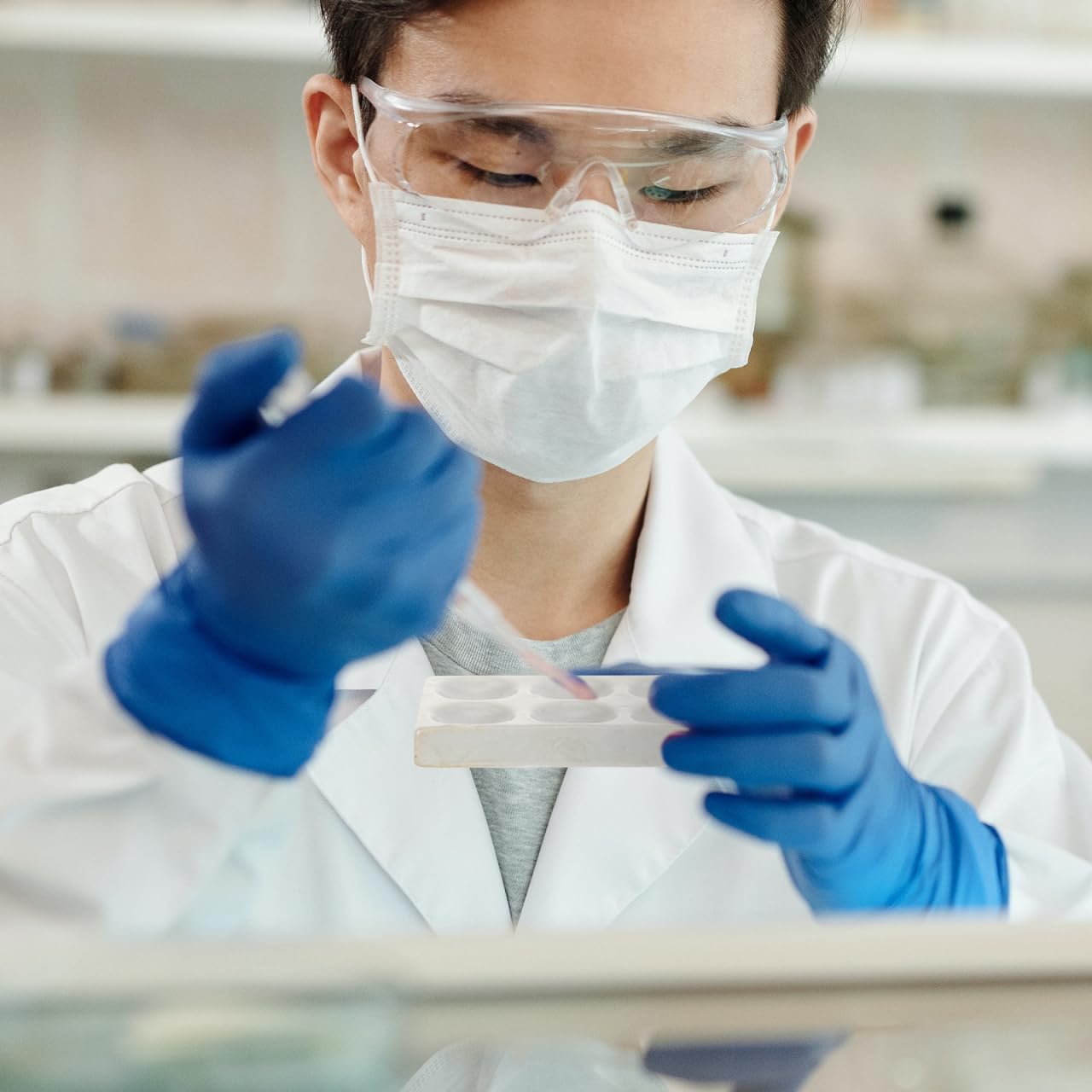 SOIMISS 5 StüCk Porzellan Reaktionsplatte Keramik Spotplatte FüR Chemische Tests Laborversuche Mit 6 LöChern Kompakte Keramikplatte FüR Wissenschaftliche Experimente
