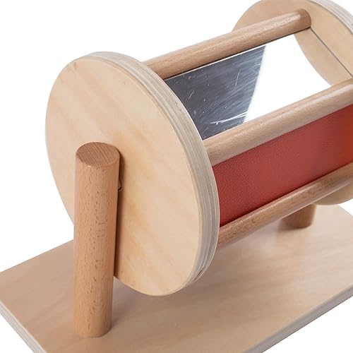 Miniatura 8 de Tiger Montessori Juguetes giratorios de tambor arcoíris para bebés de 612 meses bebés de 3 meses 1 año TI4501