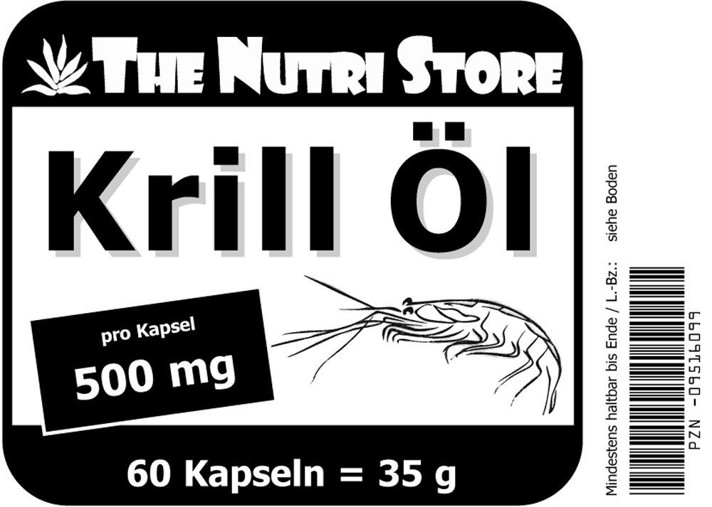 Krillöl 500 mg Kapseln 60 stk