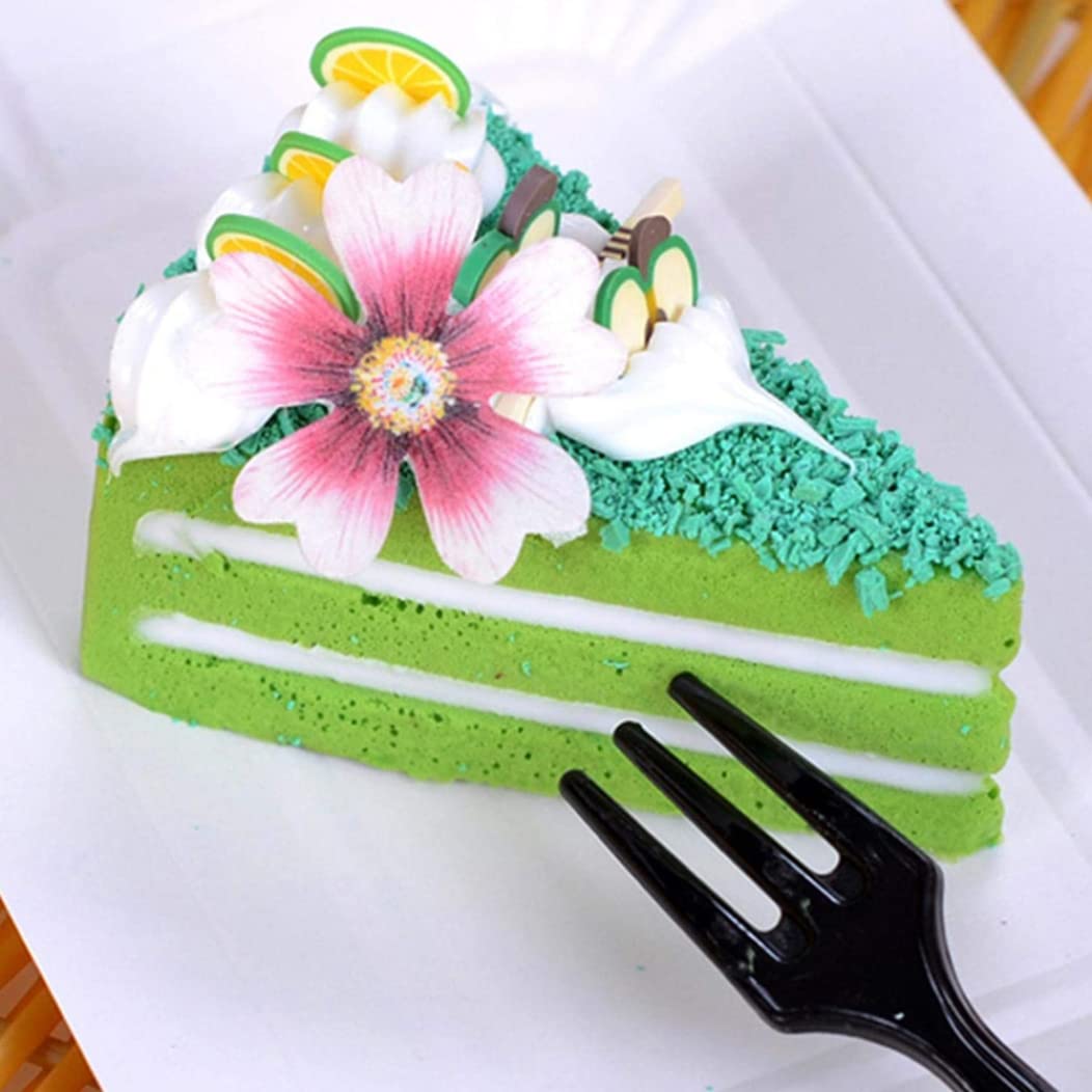 SHENLIU Lot De 50 Décorations Comestibles En Forme De Fleurs De