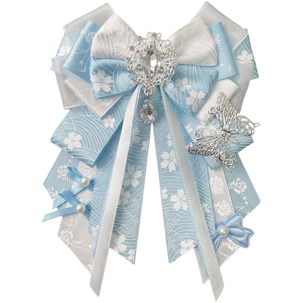 Ymxygz Itabag Bow Charm Brooch Double Layer Ribbon Bow Lolita Backpack Charm Kawaii Y2k Ita Bag Streamers for Lightstick Decor