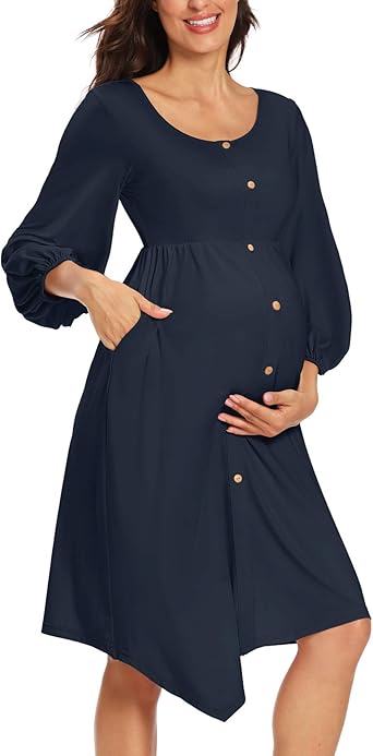 navy fall dress