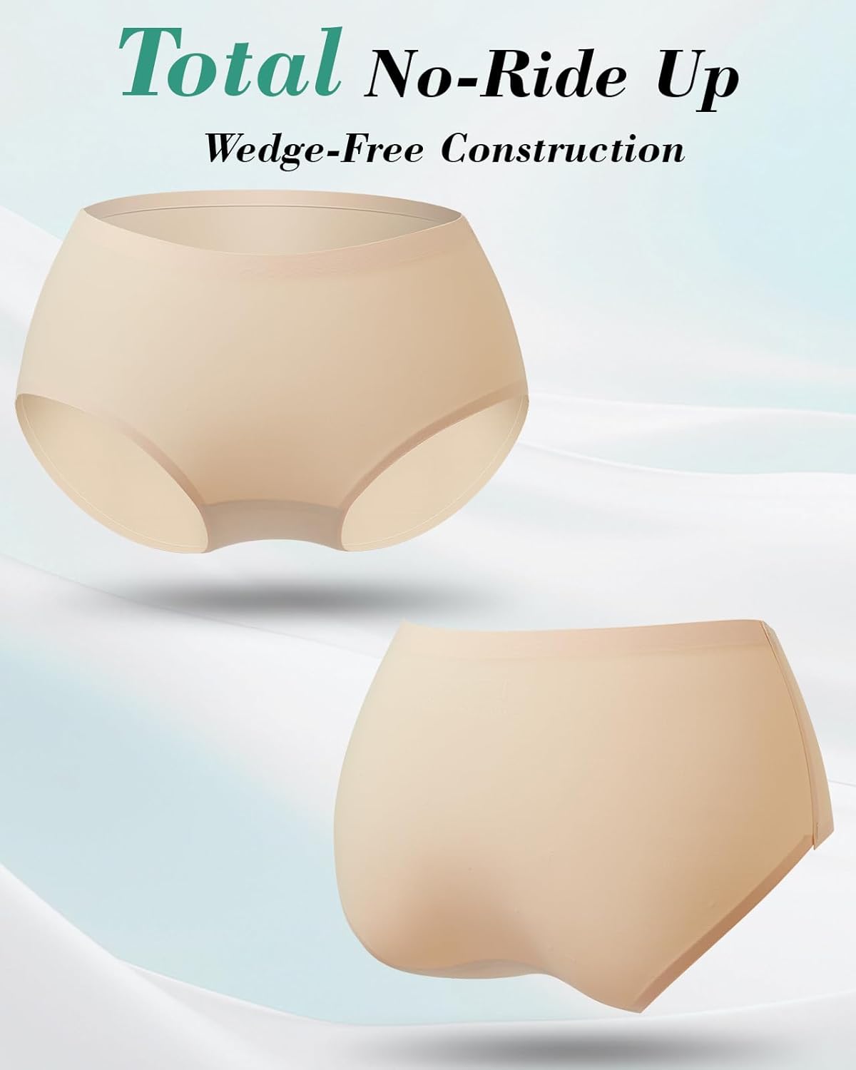 Girls Seamless Underwear Silky Soft Tag-Free Breathable for Sports Gym and Dance under Leggings for Teen 9-16 Years - Image 6