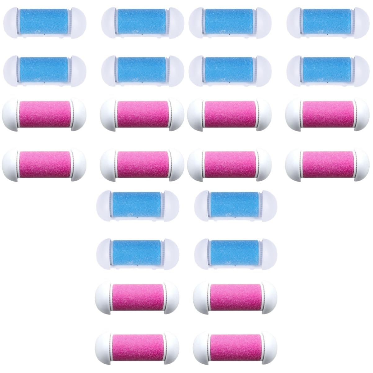 FRCOLOR Lot De 3 Abrasifs De Rechange Pour Pieds 8 Pièces X 3