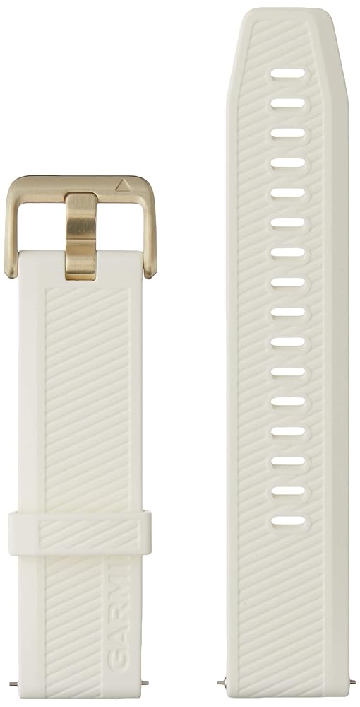 Garmin 22mm ホワイトバンド Quick Release バンド 20mm Ivory Silicone | 製品 | Garmin 日本