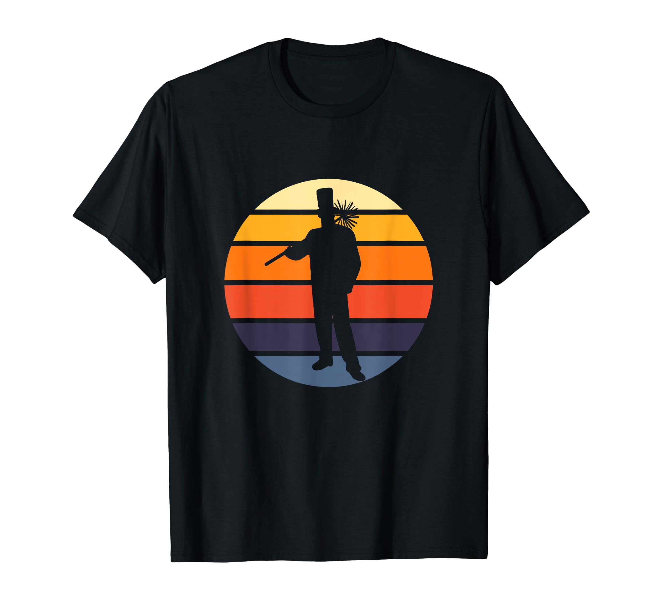 Chimney Sweeper Vintage Profession Chimney Sweep T-Shirt, Black