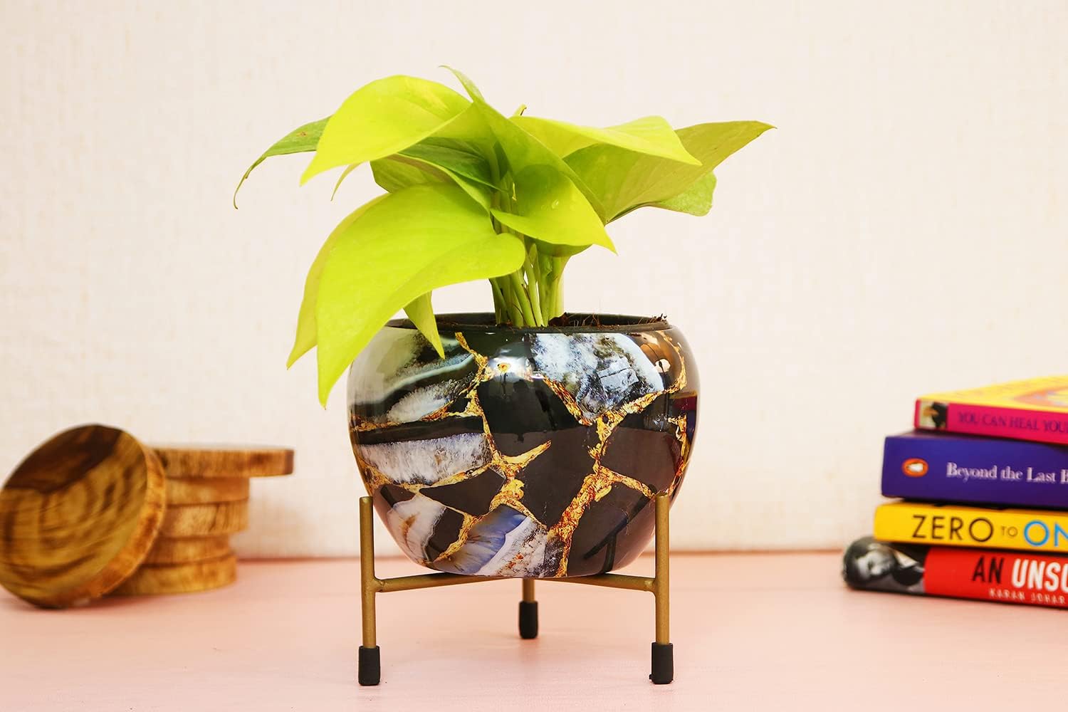 See full amazon price history chart for Deco Crafts - Metal Black Marble Pot with Stand Deco Crafts - Metal Black Marble Pot with Stand (B094937CZJ) Amazon Price History, Amazon Price Tracker