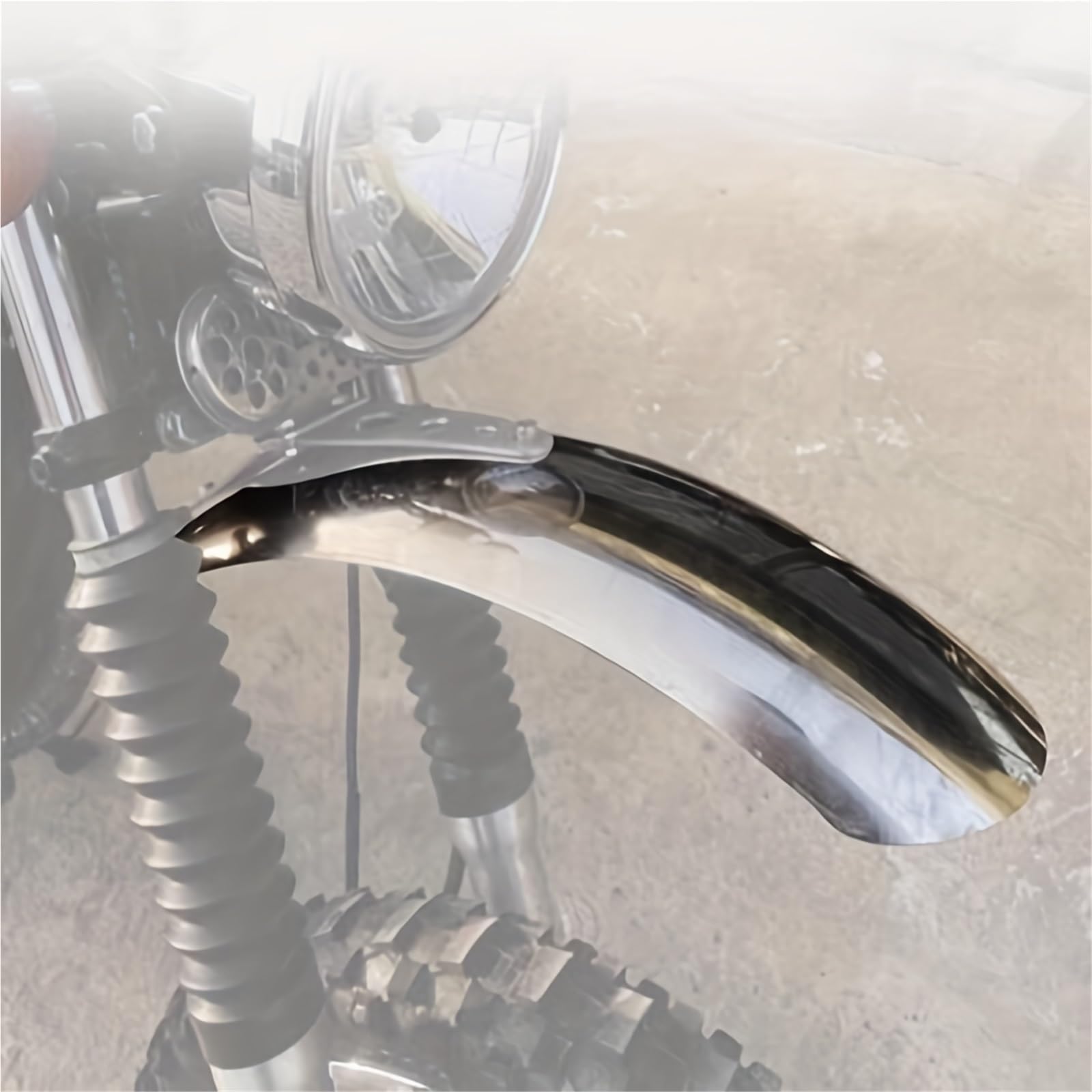 Moto Universale Argento Parafango Splash Scooter Offroa Per Kawasaki Dirt Bike