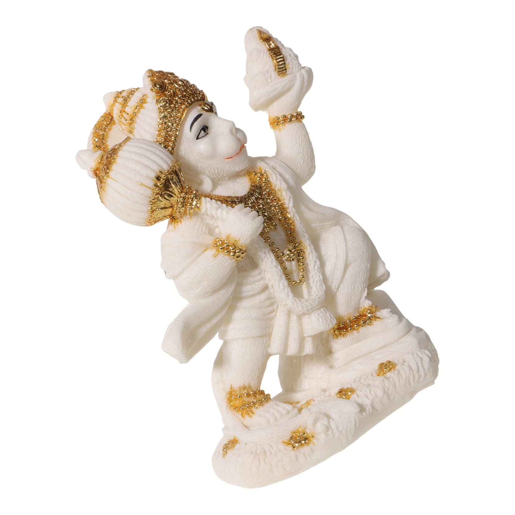 Statue Hanuman résine pour bureau et déco maison zen