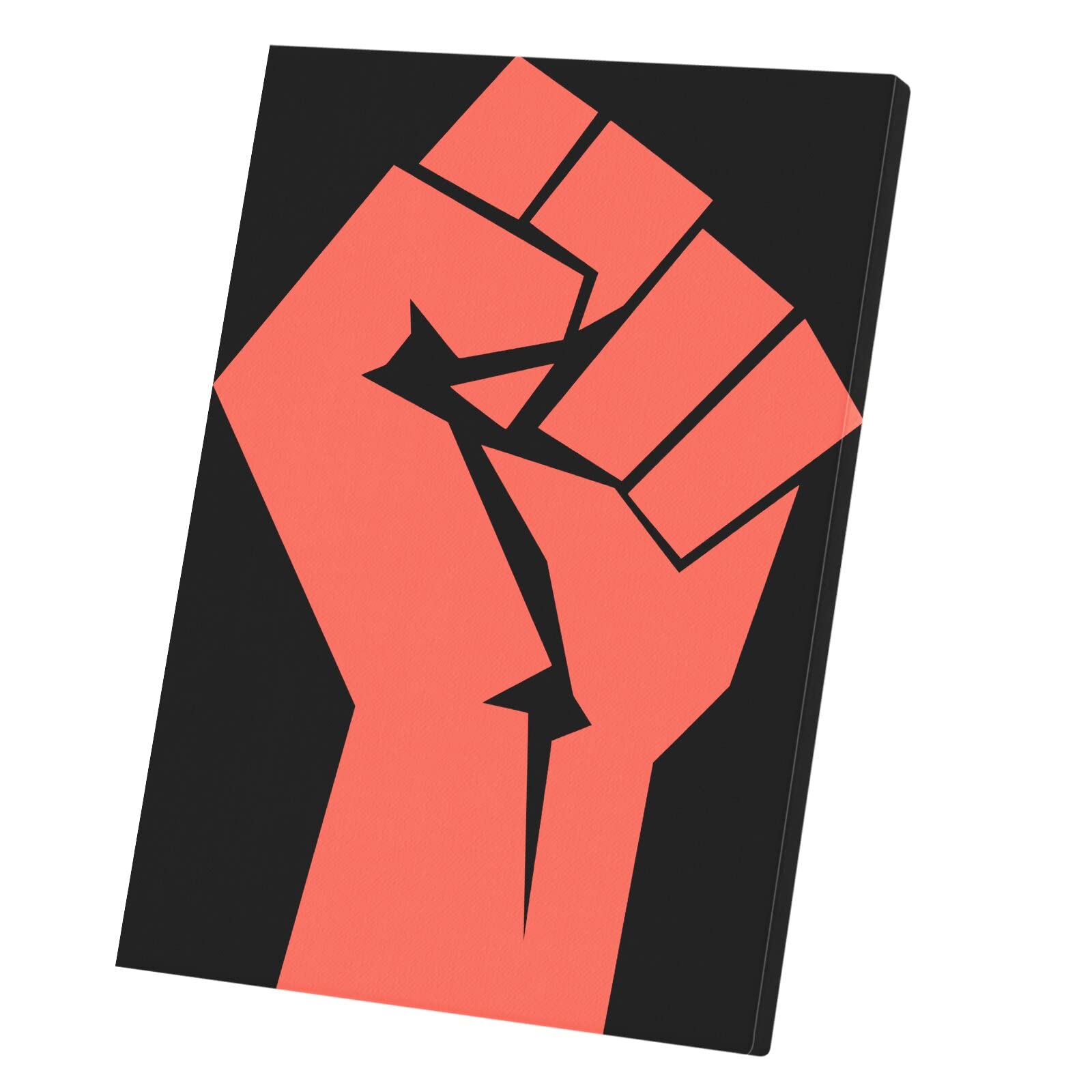 Poing serre resistance militant communiste pour deco murale affirmee - 5