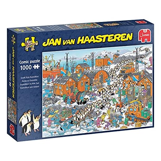 Jumbo, Jan Van Haasteren – South Pole Expedition, pussel för vuxna, 1 000 stycken