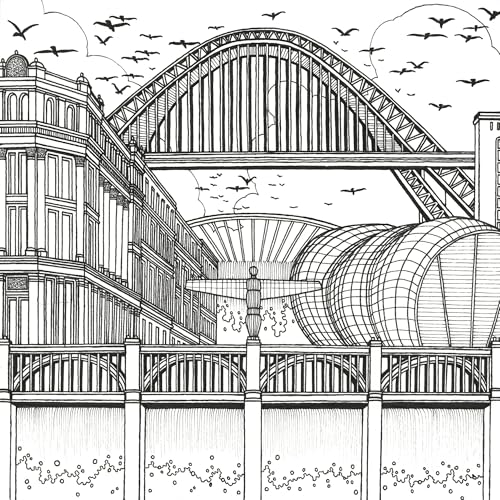 Image of Enchanting British Cities Colouring Book