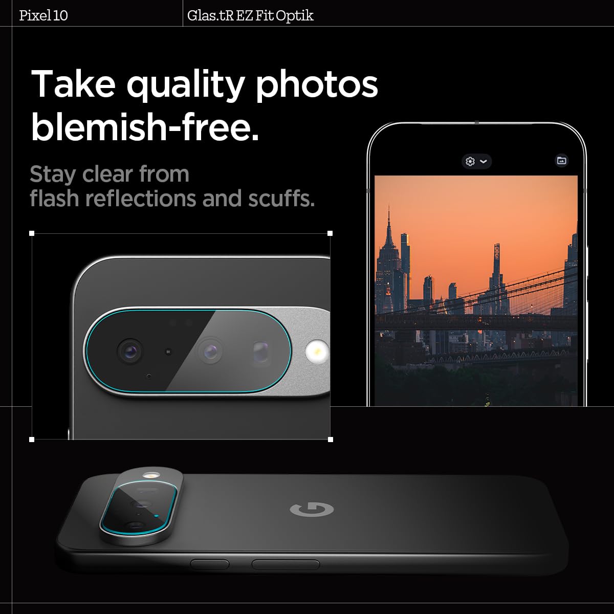 Spigen EZ Fit Optik Camera Lens Protector for Pixel 10 — Amazon image 6