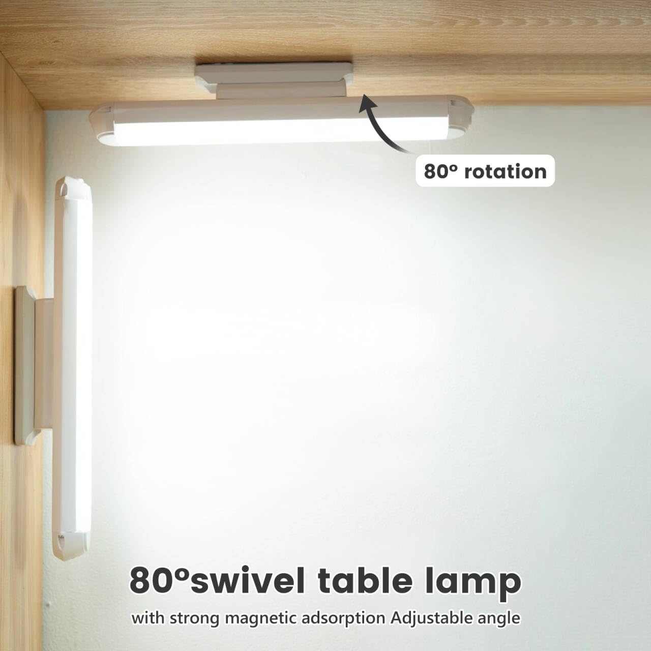 Sans Miroir Lampe LED Maquillage YYCFB - Portable, Rechargeable USB - Abat-jour Acrylique - Éclairage Miroir Salle De Bain Coiffeuse Salle De Bain