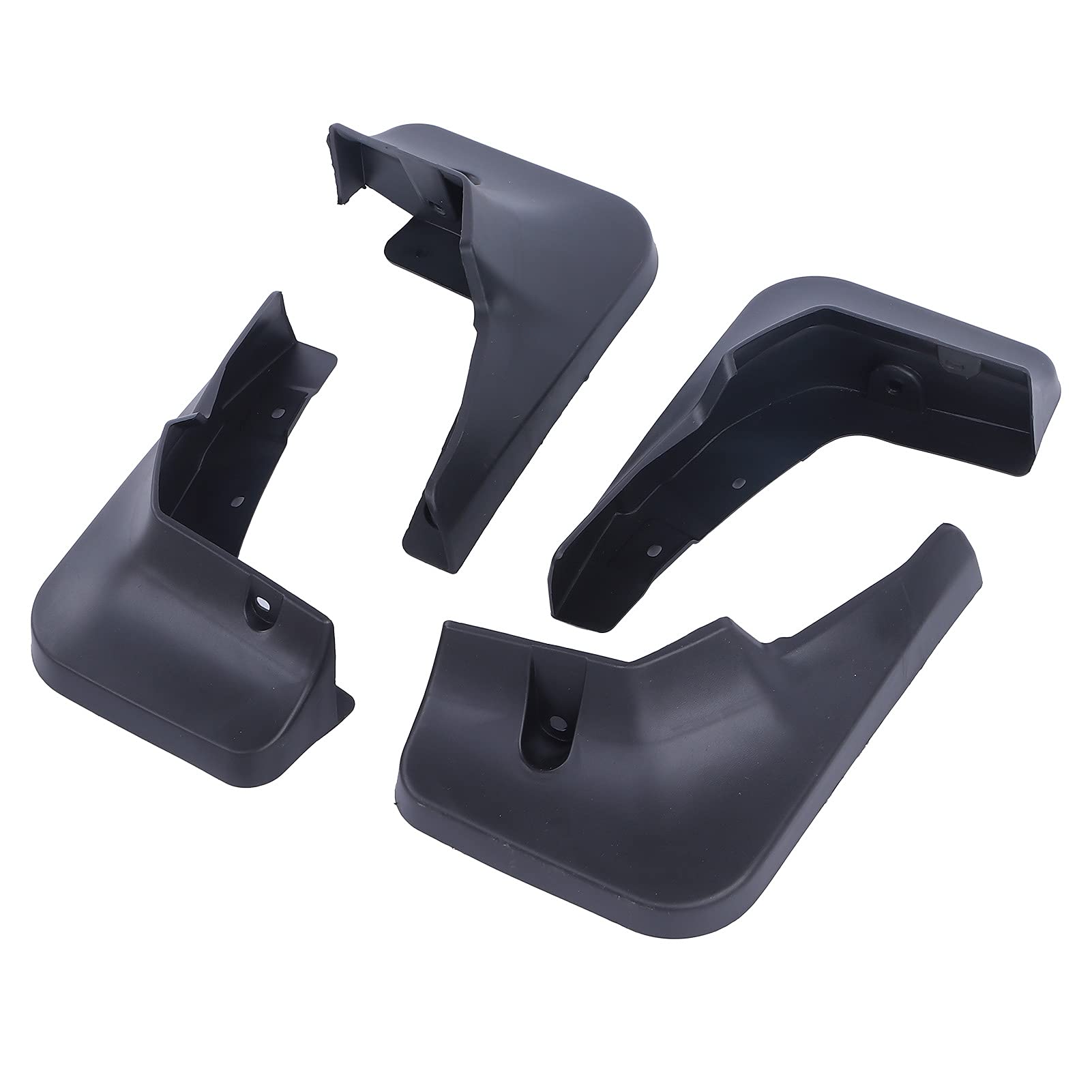Set Parafango Auto Durevole Sostituzione Parafango Automatico per NX NX200 NX300 2015‑2017 per Protezione Esterna ABS Nero