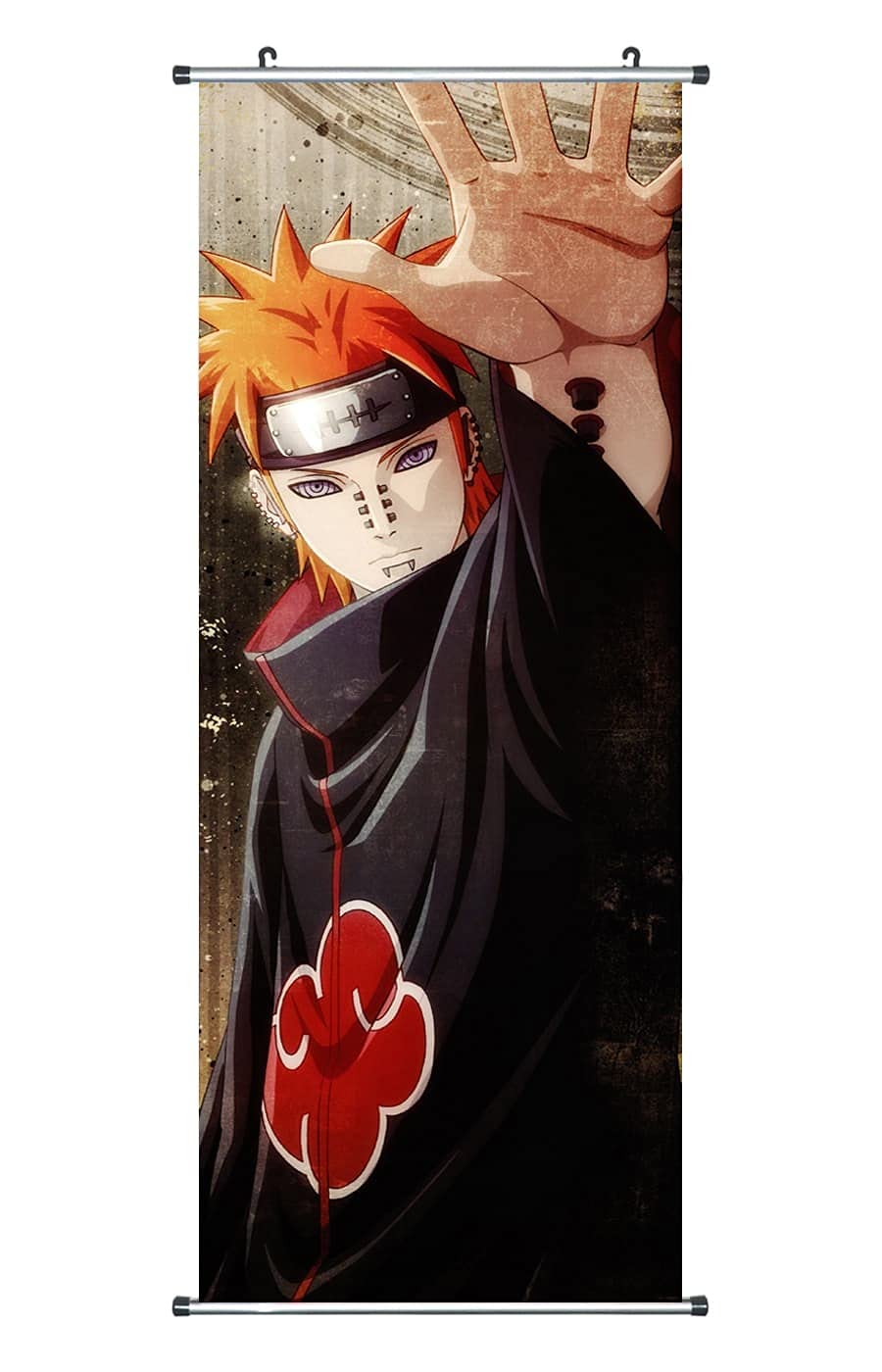 CosplayStudio Large Naruto Roll Picture / Kakemono Fabric Poster 100 x 40 cm Motif: Pain/Tendo.