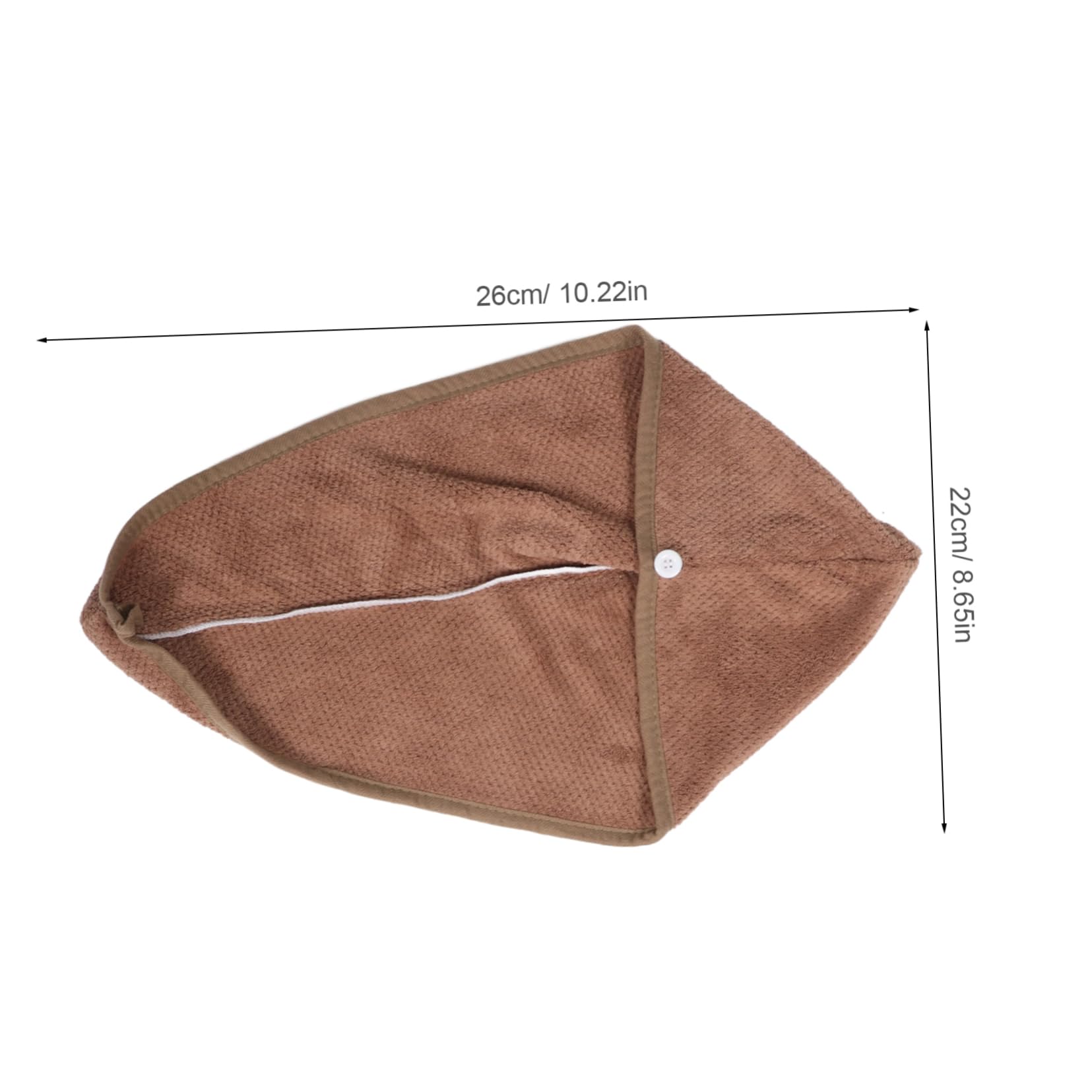 Veemoon Super Soft Hair Drying Cap Set Absorbent Dry Hair Turban Towel Wrap Women's Quick Dry Cap