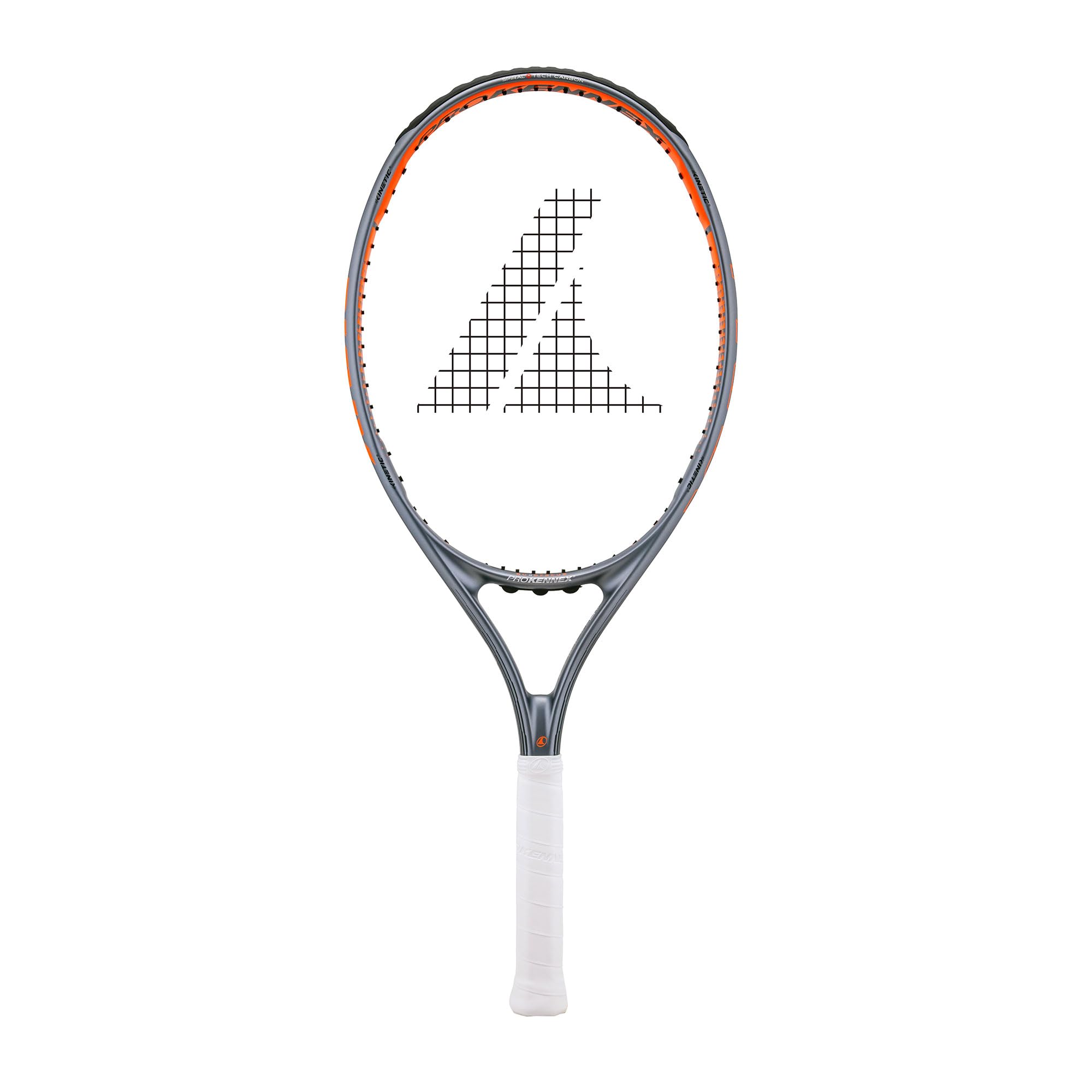 Pro Kennex Q+30 265g racchetta da tennis in Grafite Spiral Tech Carbon e tecnologia anti vibrazione Quadfocus Kinetic System. Long body da 27.5". Schema corde 16x19 per potenza e precisione.