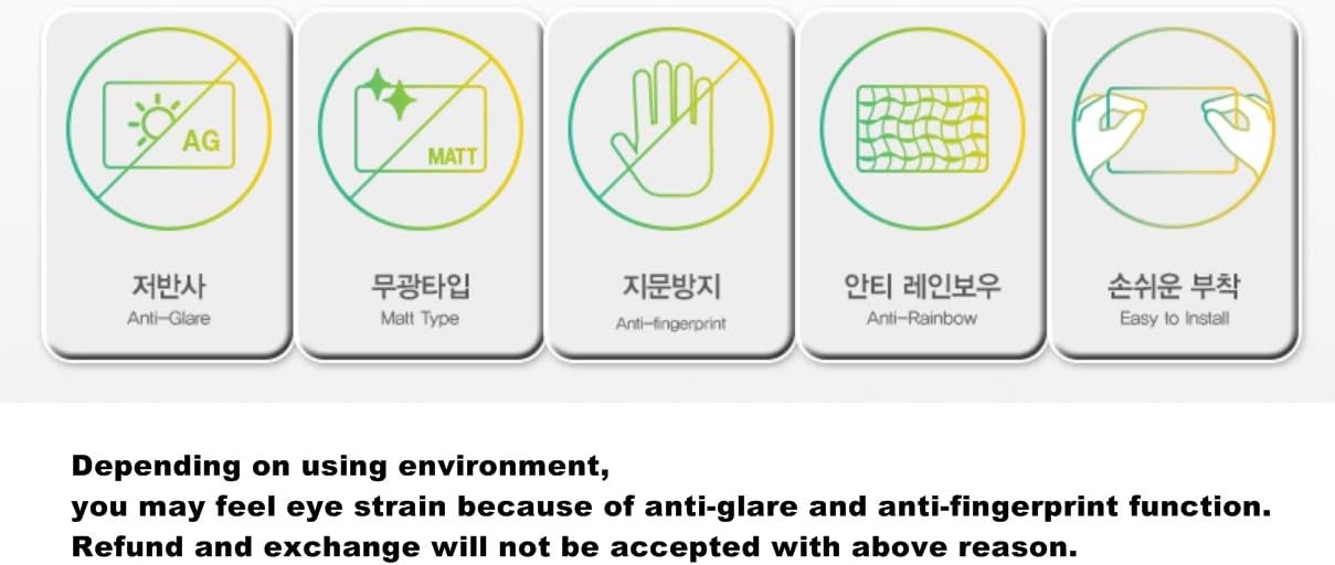 Muellery Healingshield Screen Protector Light Anti-Fingerprint Anti-Glare Matte Film Compatible with ASUS ROG Flow X13 GV301QH-K6004T PHGL1539_Laptop