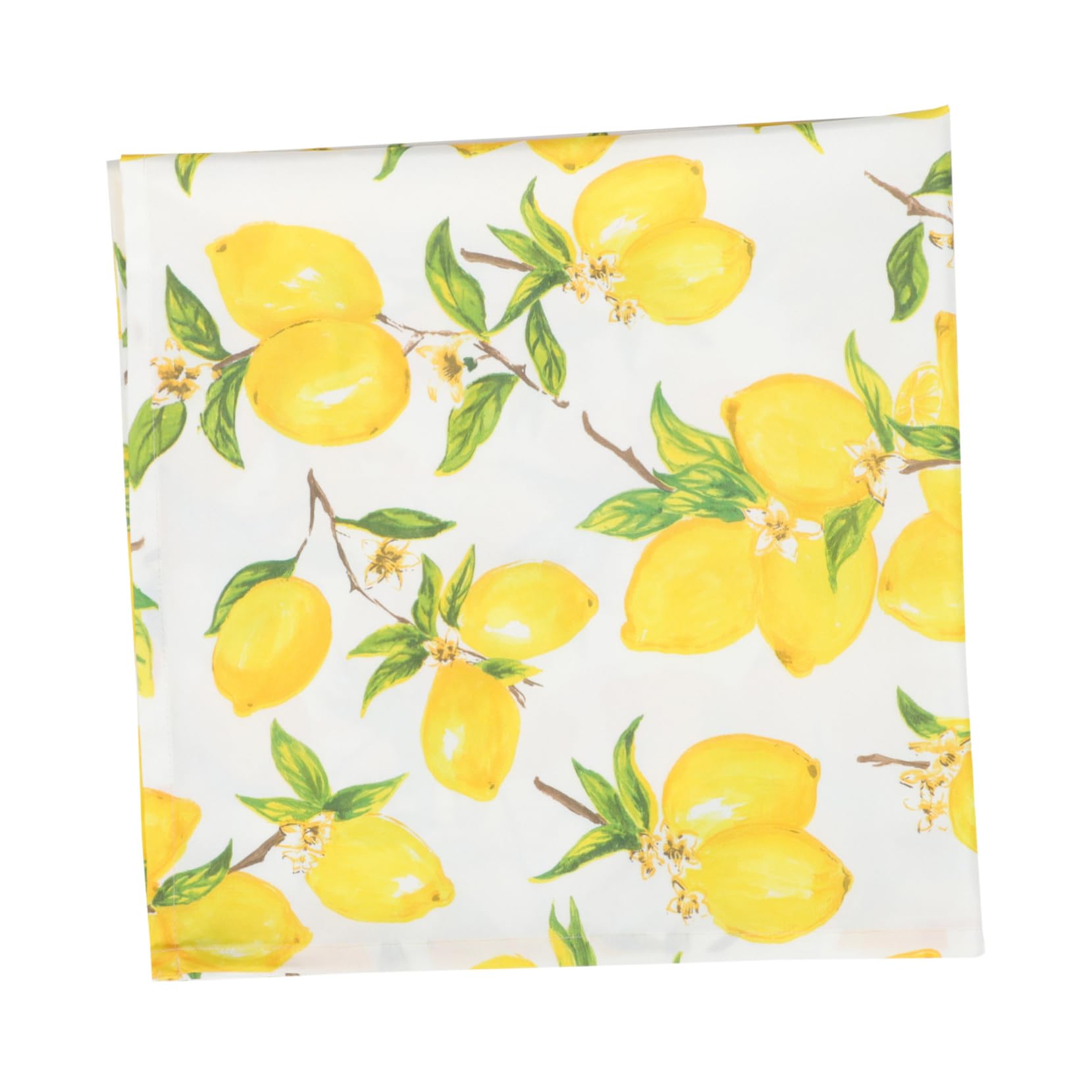 Nappe a motif citron hydrophobe pour repas en plein air et fetes