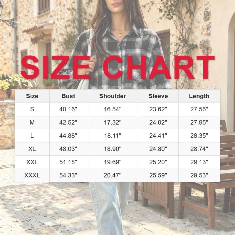 Button Down Shirts for Women Long Sleeves Retro Collared Checkered Top - image 4