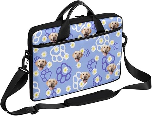 Miniatura 14 de Bolsa personalizada para laptop, bolsa de hombro personalizada para laptop, bolsa de computadora portátil, regalos para familiares y amigos