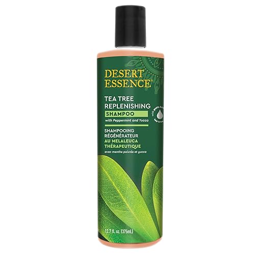 Miniatura 1 de Desert Essence Champú suavizante - 10 onzas líquidas - Tecnología Hi-Gloss - Aumenta el brillo 5x - Vinagre de sidra de manzana - Proteína de quinua