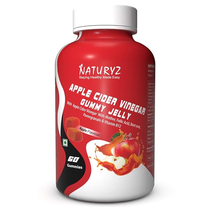 Buy Naturyz India's own First Apple Cider Vinegar Gummy Jelly With The
