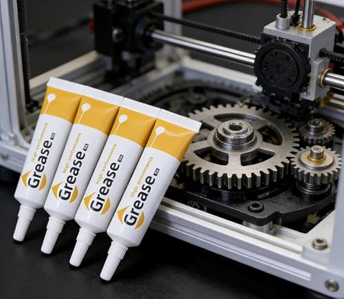 3D�v�����^�[�p�����O���[�X 4�{�Z�b�g�ABambu Lab X1/P1/A1 mini�ACreality Ender 3 V3�AAnycubic Kobra�Ή��A�M�A�E�K�C�h���[���E�����p�A10g×4�{�A-20���`120��