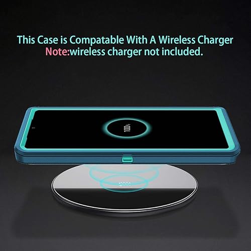 Miniatura 6 de I-HONVA Funda para Galaxy Note 20 a prueba de golpes, protección de cuerpo completo 3 en 1 sin protector de pantalla Funda resistente para Samsung