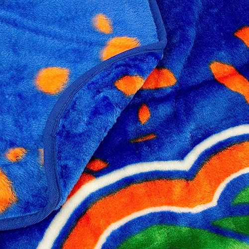 College Covers Everything Comfy Florida Gators Soft and Warm Huge Raschel Throw Blanket, 86" x 63"