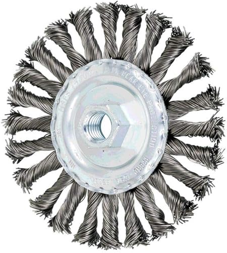 PFERD P.O.P. 1" Knot Wire End Brush, 5/Each