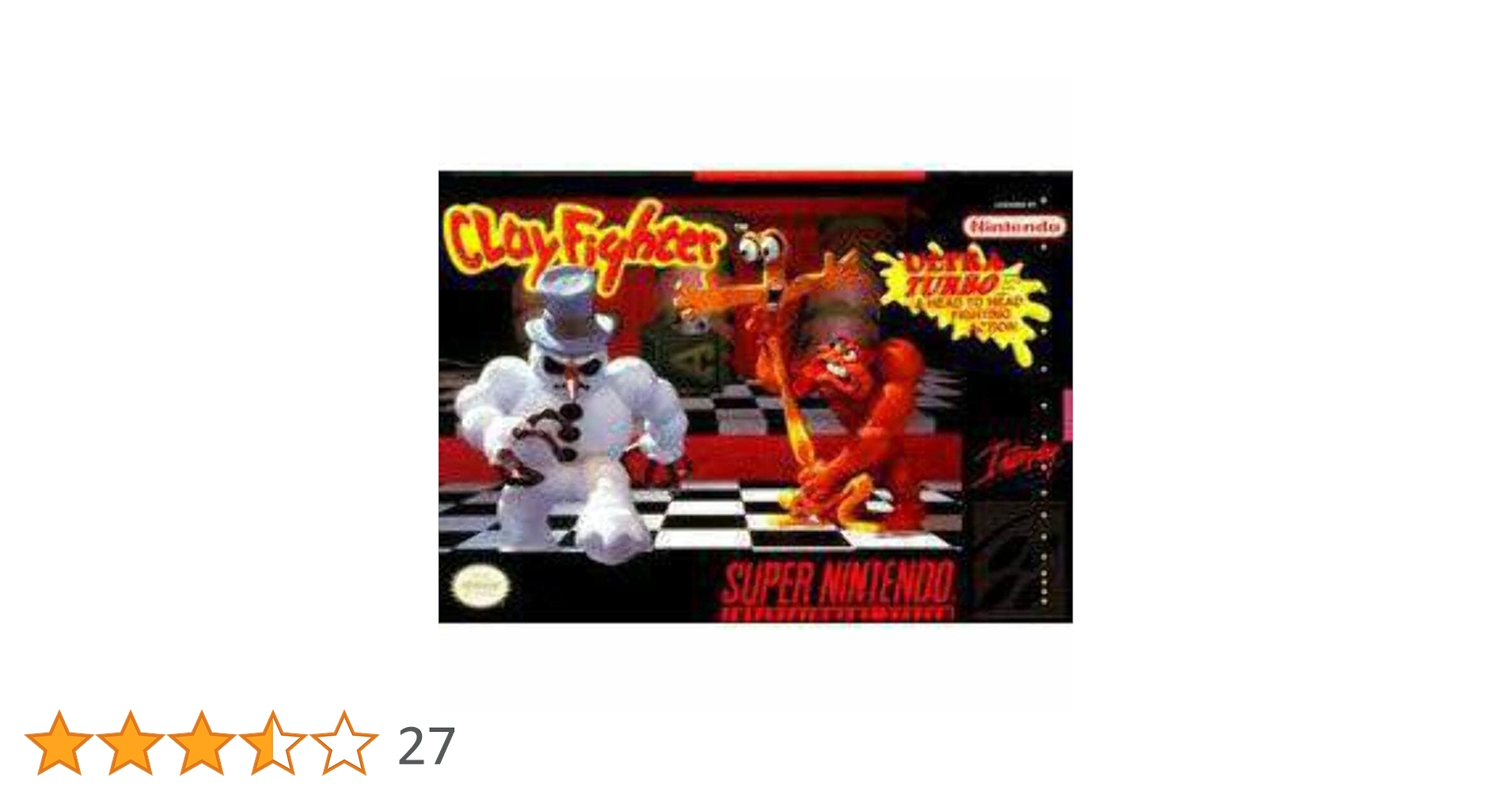 SNES Clay Fighter 海外 スーパーファミコン Clay Fighter (1993) - MobyGames