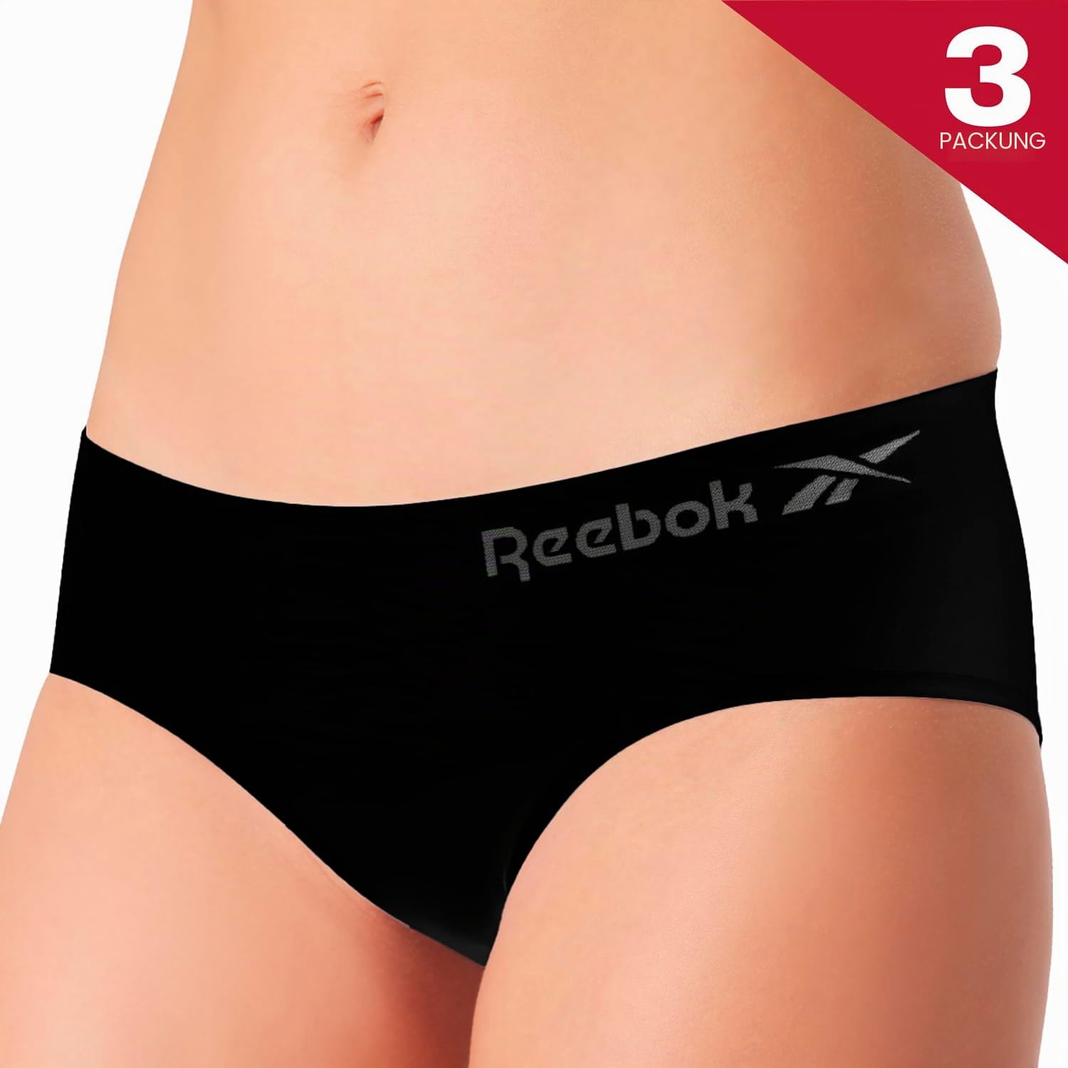 Reebok Damen Raina Damenunterwäsche (3er Pack)