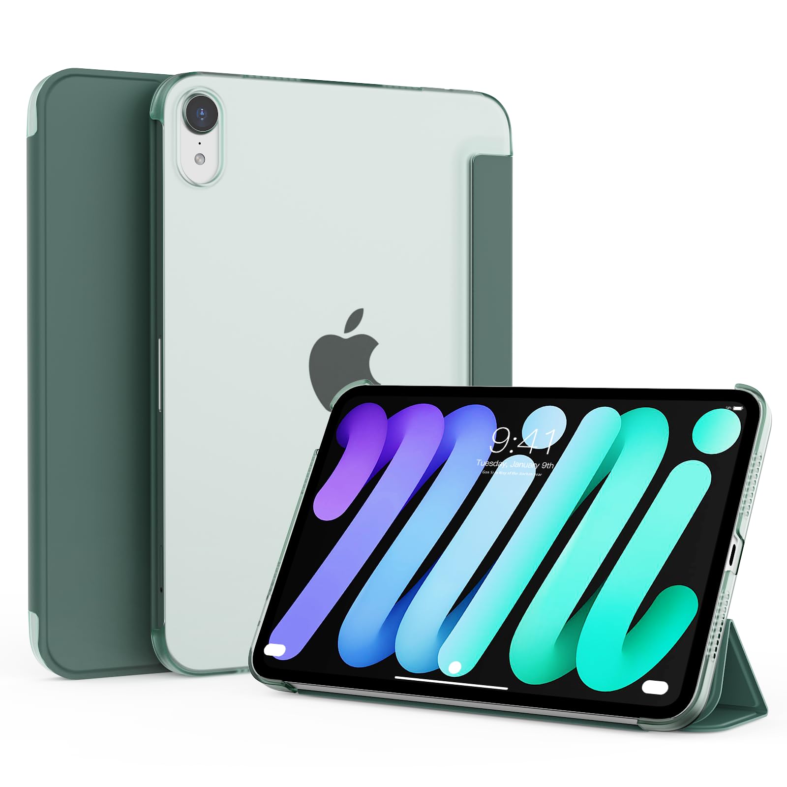 iPad mini第6世代＋ケース Amazon | 360度回転 iPad Mini6 / Mini 7 (A17 Pro) キーボード