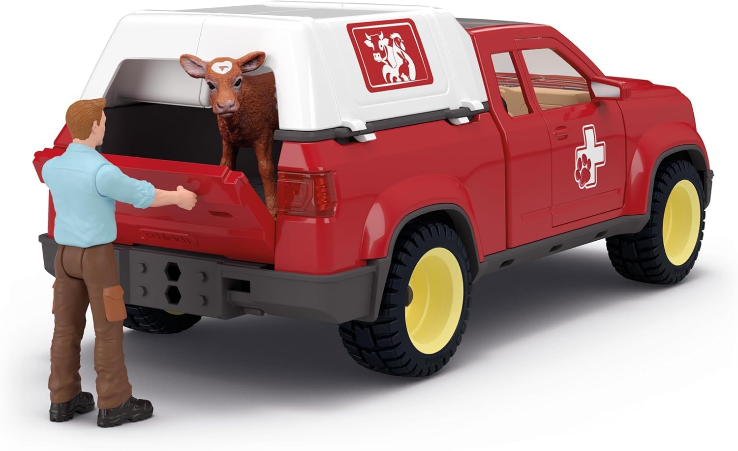 Schleich FARM WORLD | Missione del veterinario nella fattoria 42727