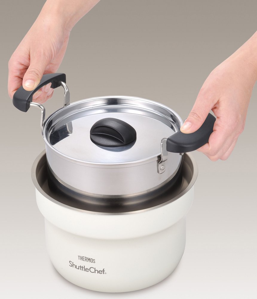 Amazon.co.jp: THERMOS 真空保温調理器 シャトルシェフ 1.6L オフ  