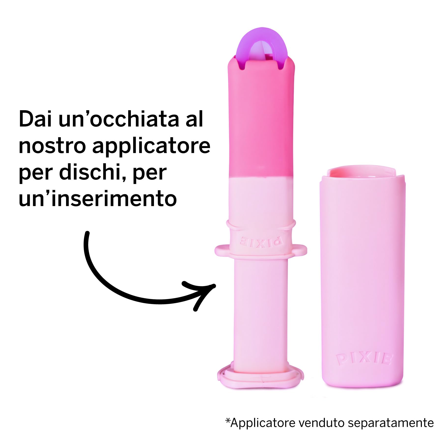 Pixie Cup Disco mestruale morbido – classificato 1 per la maggior parte dei dischi mestruali riutilizzabili – stelo rimovibile – usura per 12 ore – silicone di grado medico – alternativa a tamponi,