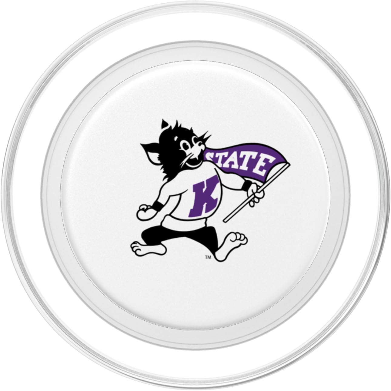 Kansas State Wildcats | Official NCAA University | RYLKSU06 PopSockets PopGrip for MagSafe
