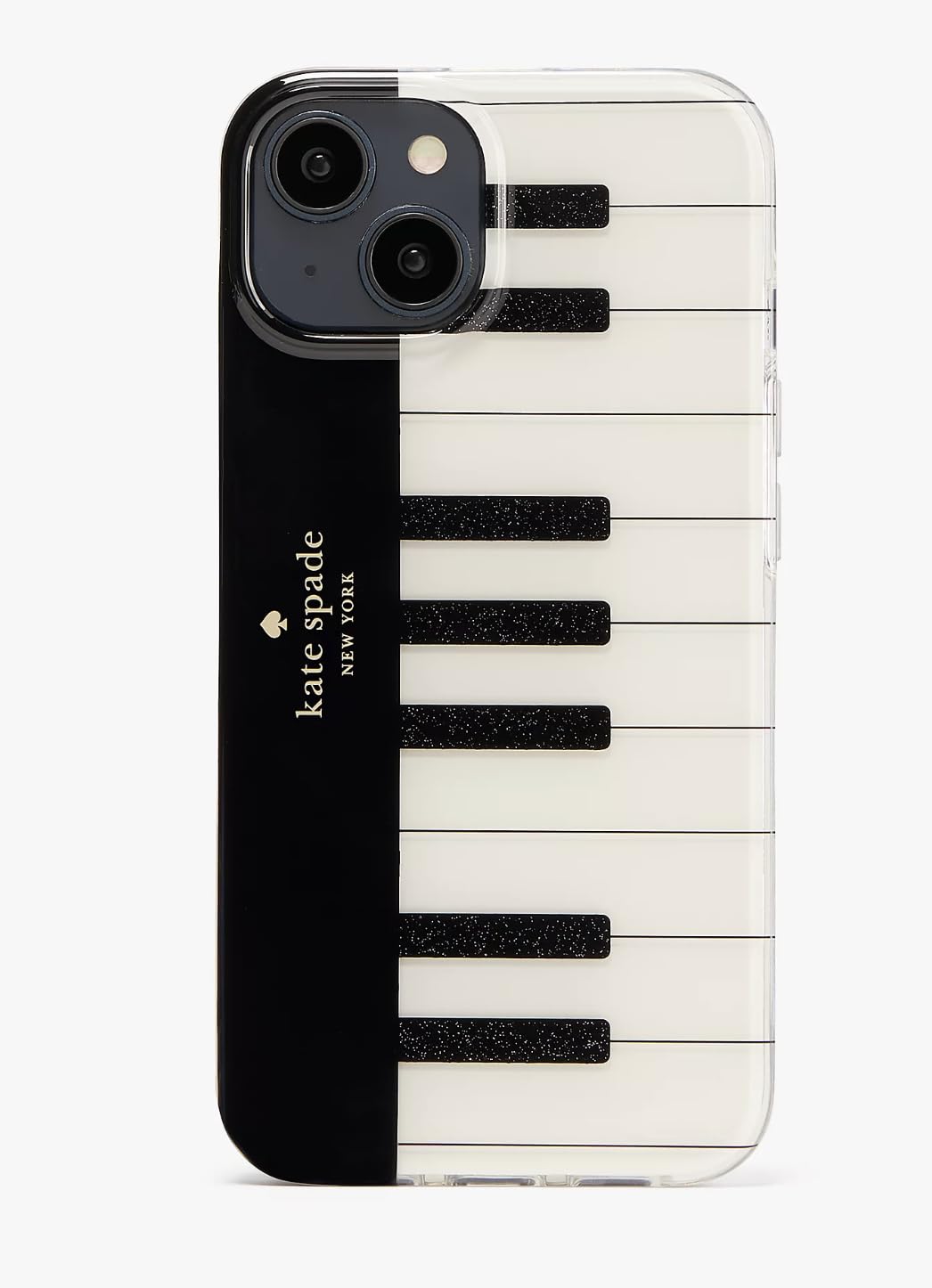 Kate Spade New York Pitch Purrfect Piano iPhone 14 Case White