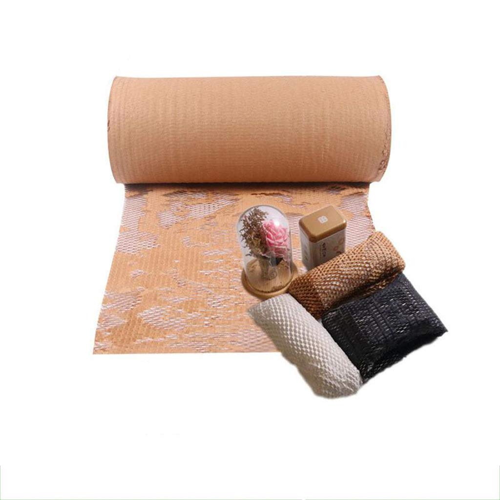 Waben Luftpolsterfolie Verpackungsmaterial Polsterfolie zum Verpacken von Geschenk (38 cm x 50 m)