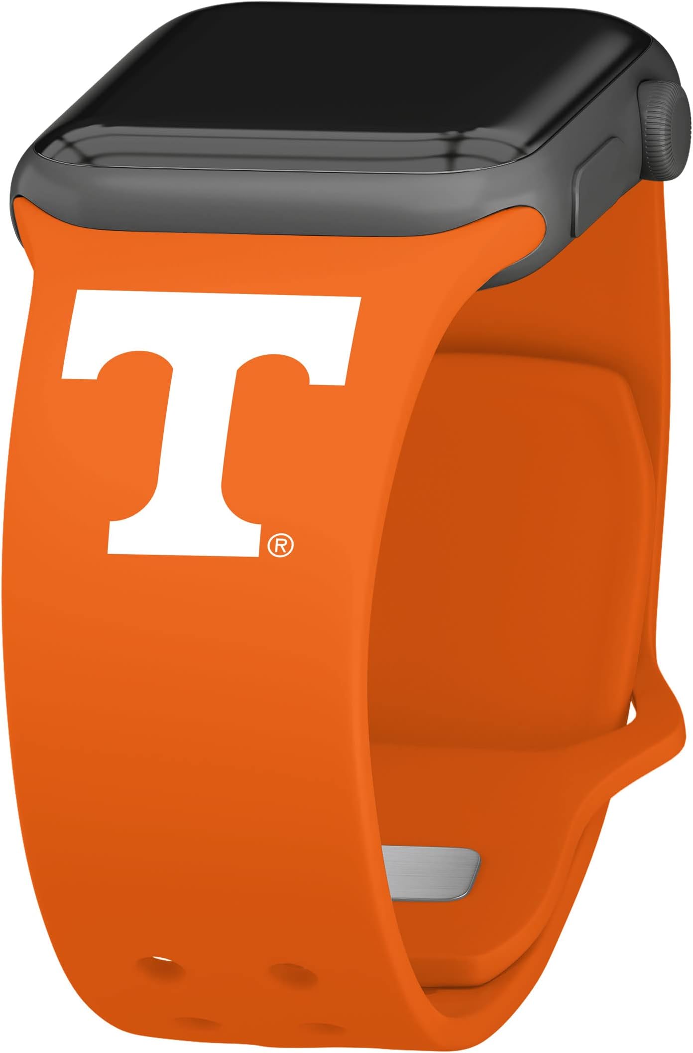 Affinity Bands Tennessee Volunteers Silicone Sport Band Compatible with Apple Watch (38/40/41mm (42mm Series 10) Orange)