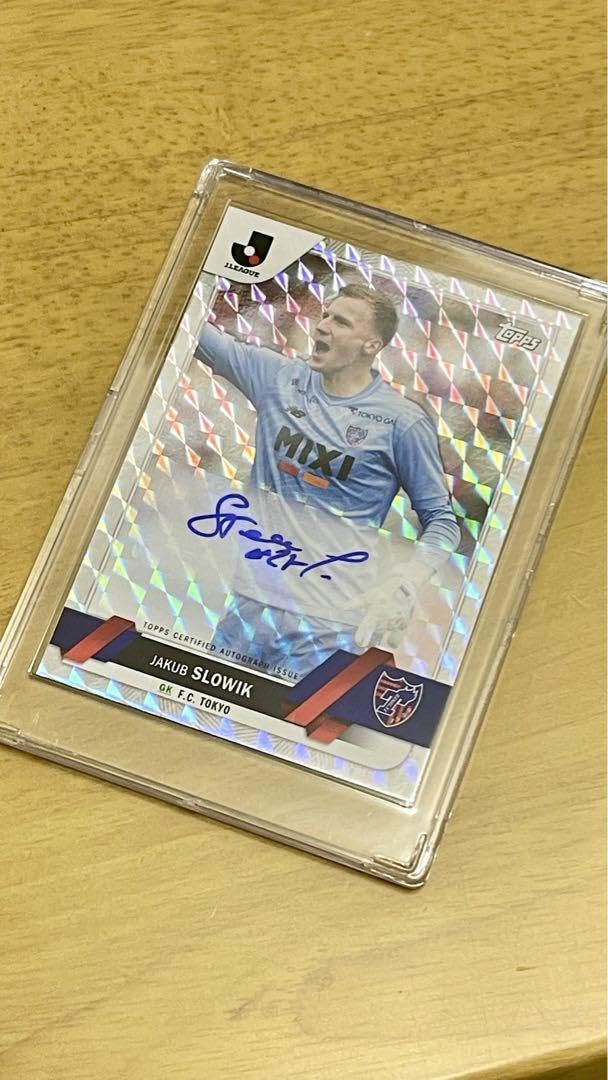 Amazon.co.jp: TOPPS Jリーグ サイン入り☆ヤコブ・スウォビク 1OF1 