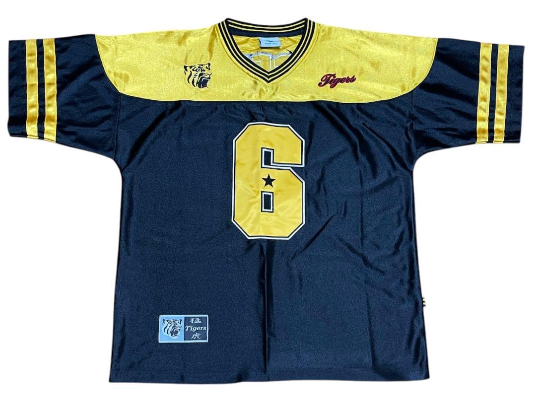 Amazon.co.jp: アメフト型 阪神タイガース ユニフォーム 背番号6