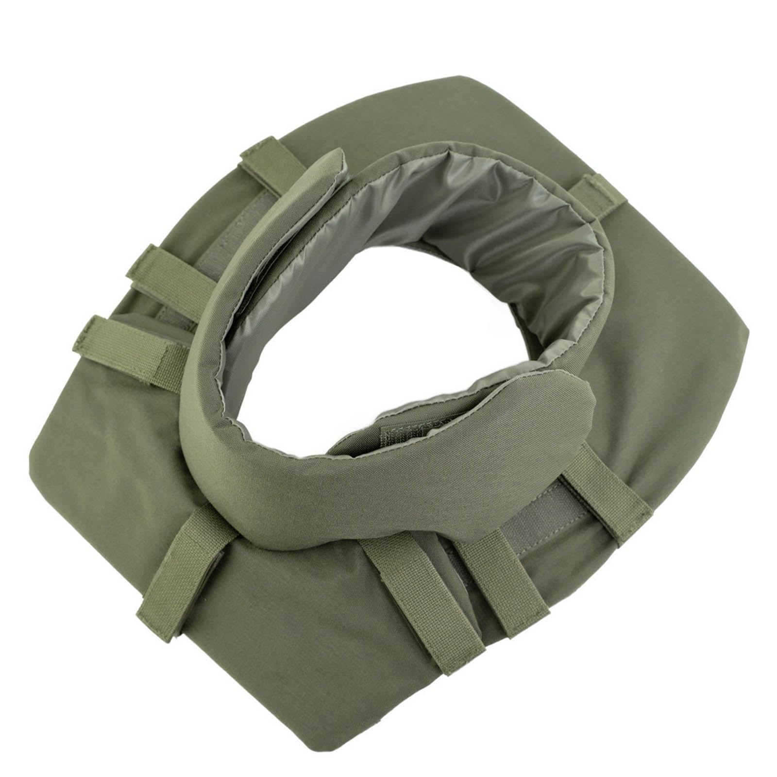 Accesorio Táctico de Protección para El Cuello: Sistema MOLLE con Cierre de Hook and Loop para Deportes Al Aire Libre y Airsoft