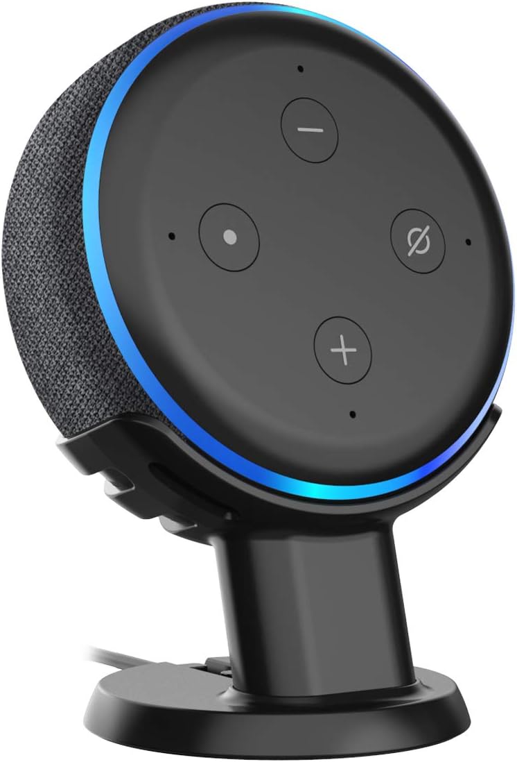 SPORTLINK Echo 3rd Gen Pedestal Table Holder Improves Sound Visibility and Appearance - A Must Have Accessories