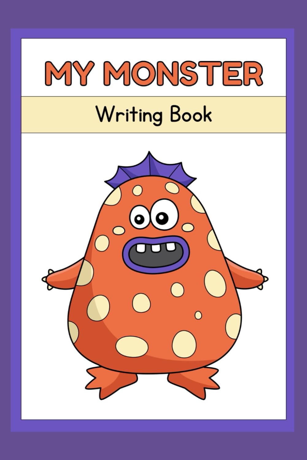 Monster Writing and Coloring Book